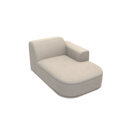 Rover_Longchair rond 1arm rechts