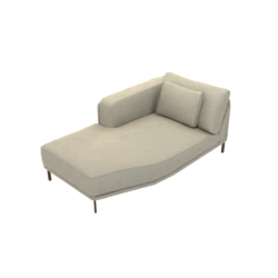 Stresa_LongChair Trapeze arm L