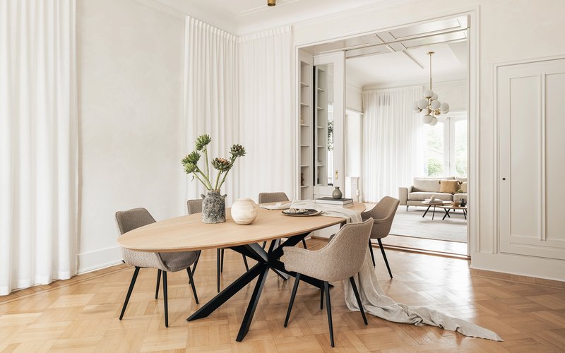 Ovale tafel