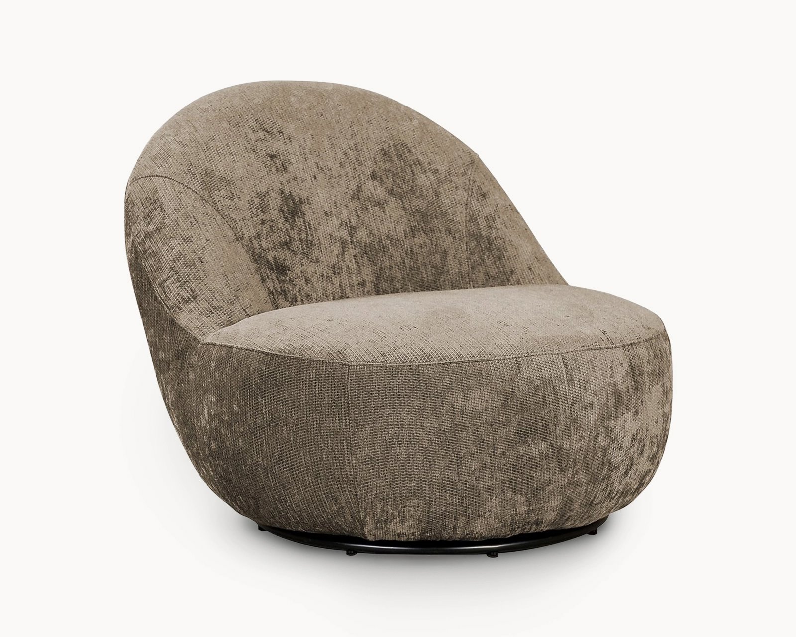 Rosa-draaifauteuil