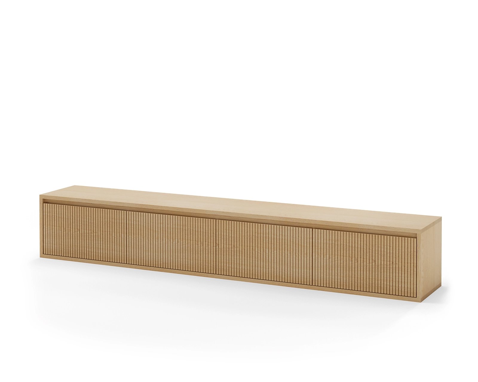 Tv-meubel_Eikenhouten_Albi_Liggend_Groeven