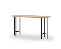 Deens Ovale Eikenhouten bartafel met Maupi onderstel van Table Du Sud
